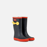Patrijs | Marineblauw/Rood
