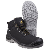 AS252 Lightweight Water Resistant Leather Safety Boot S3 | Black