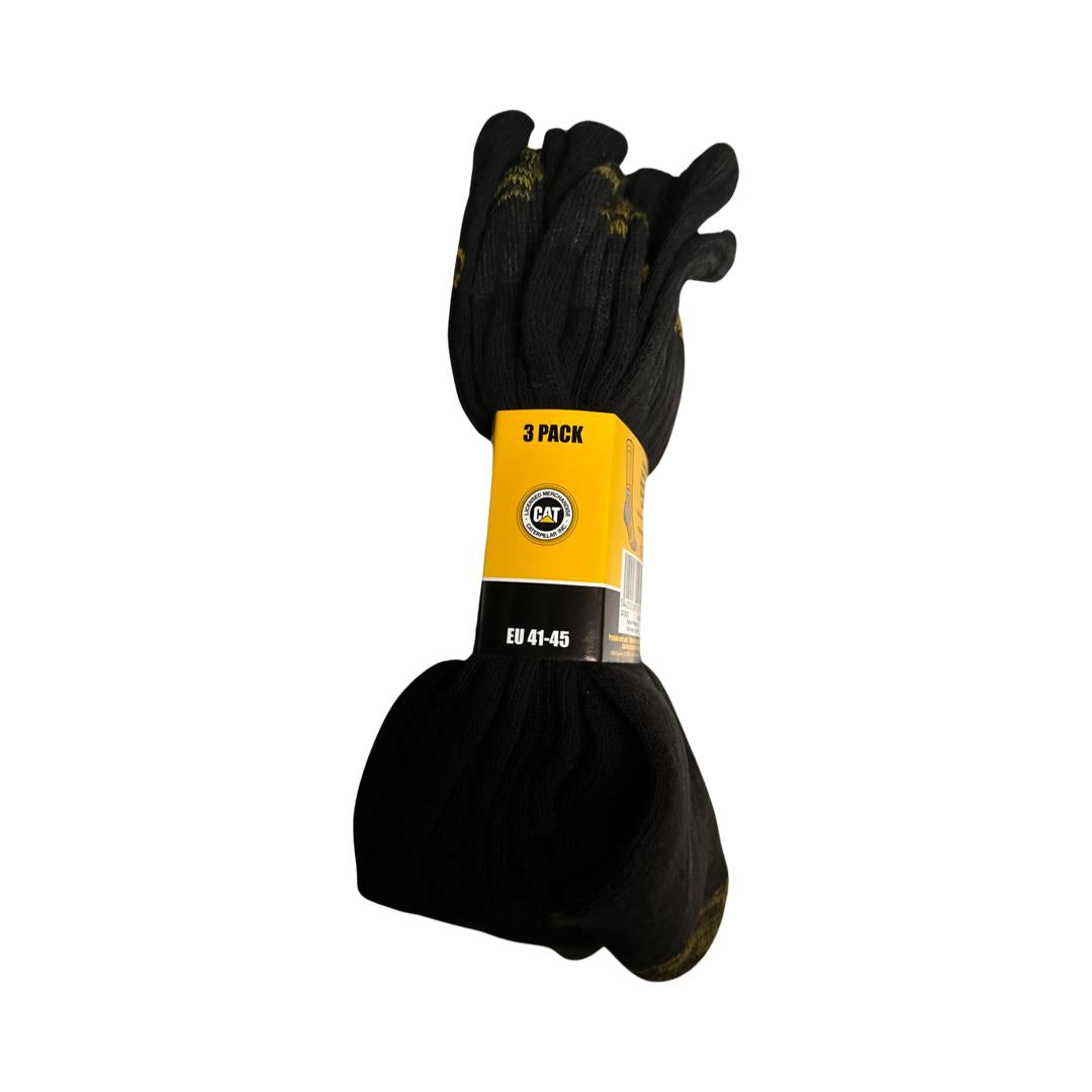 Prem Sokken 3-pack UK 6-11 | Zwart