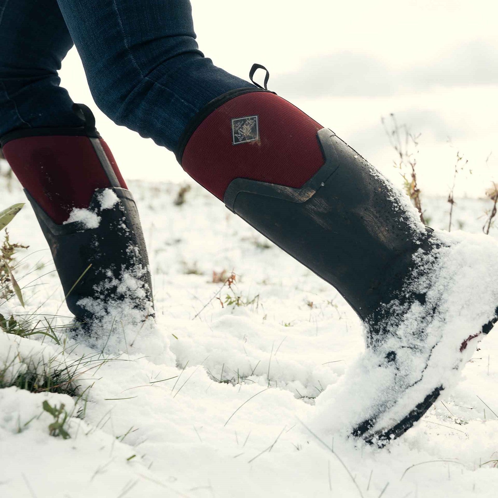 Arctic Ice Tall AGAT | Zwart/Maroen