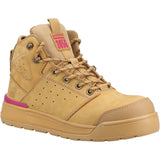 3056 PR Side Zip Safety Boot | Wheat