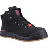 3056 PR Side Zip Safety Boot | Black