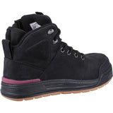 3056 PR Side Zip Safety Boot | Black