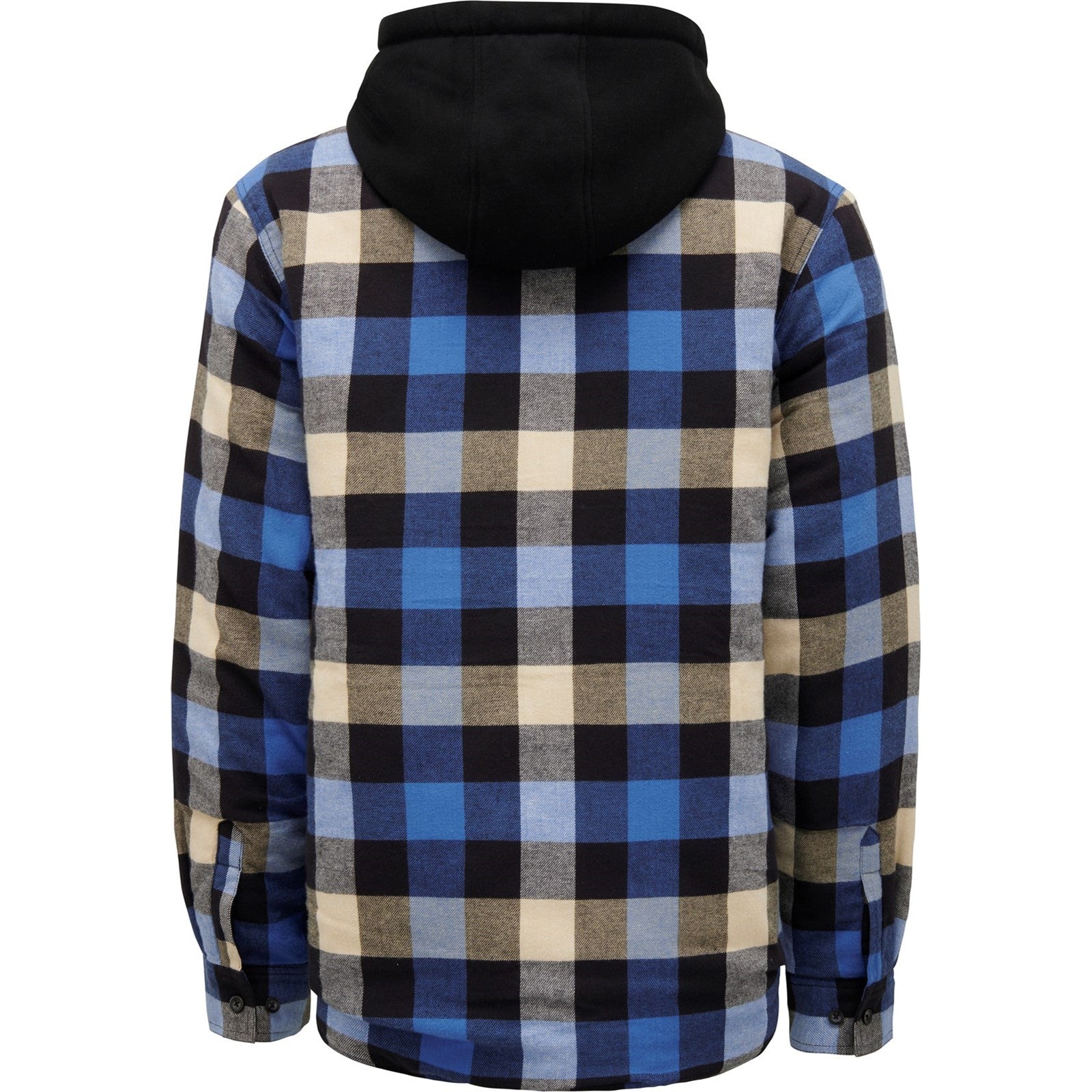 Quilted Flannel Shacket | Blue