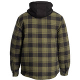 Quilted Flannel Shacket | Fern