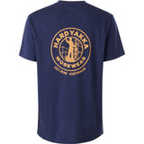 Heritage Icon T-shirt Korte Mouw | Navy