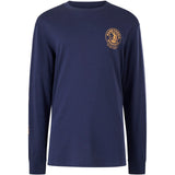 Heritage Icon T-shirt lange mouw | Marineblauw