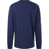 Heritage Icon T-shirt lange mouw | Marineblauw
