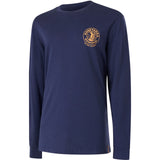 Heritage Icon T-shirt lange mouw | Marineblauw