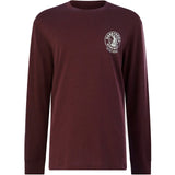Heritage Icon shirt met lange mouwen | Bourgondisch rood