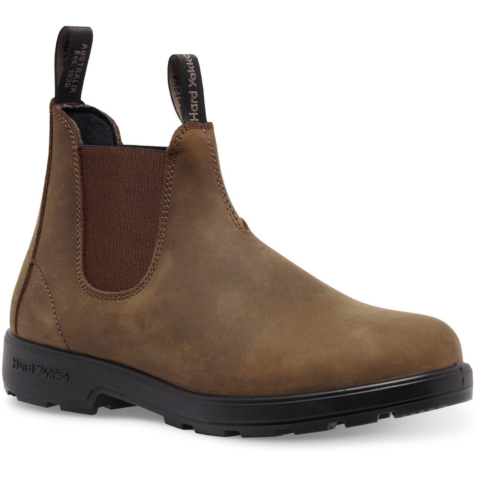 Brunswick Nubuck Boots | Saddle Brown Nubuck