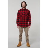 Core Flannel Shirt | Red