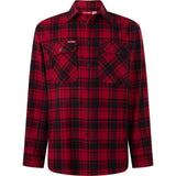 Core Flannel Shirt | Red