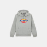 ICON LOGO HOODIE | Grey Melange