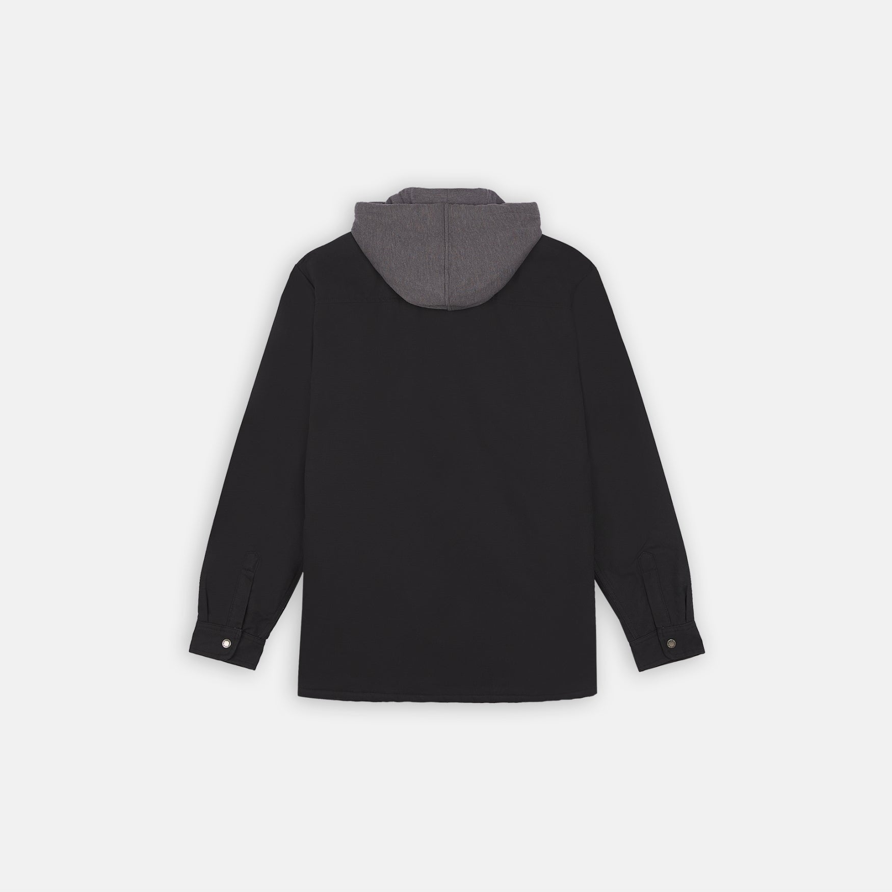 FLEECE HOODED DUCK SHIRT JACK RELAXED | Black