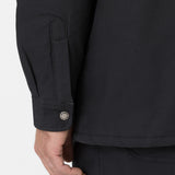 FLEECE HOODED DUCK SHIRT JACK RELAXED | Black
