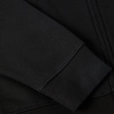 MIDWEIGHT FULL ZIP FLEECE HOODIE REGULAR | Black