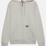 MIDWEIGHT FULL ZIP FLEECE HOODIE REGULAR | Heather Grey