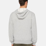 MIDWEIGHT FULL ZIP FLEECE HOODIE REGULAR | Heather Grey