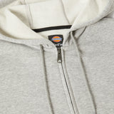 MIDWEIGHT FULL ZIP FLEECE HOODIE REGULAR | Heather Grey