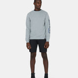 OKEMO GRAPHIC SWEATSHIRT | Grey Melange