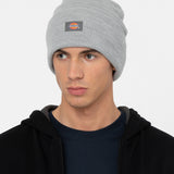 ACRYLIC CUFFED BEANIE HAT | Heather Grey