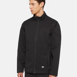 FULL ZIP SOFTSHELL JACKET | Black
