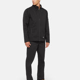 FULL ZIP SOFTSHELL JACKET | Black
