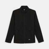 FULL ZIP SOFTSHELL JACKET | Black