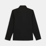 FULL ZIP SOFTSHELL JACKET | Black