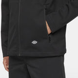 FULL ZIP SOFTSHELL JACKET | Black