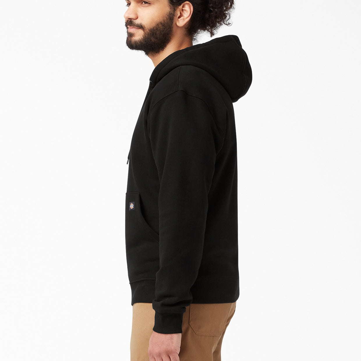 MIDWEIGHT PULLOVER FLEECE HOODIE REGULAR | Black