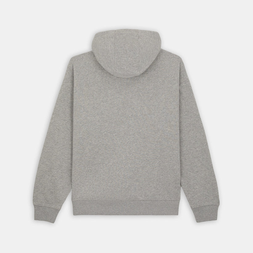 MIDWEIGHT PULLOVER FLEECE HOODIE REGULAR | Heather Grey