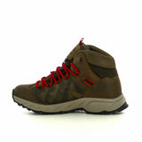 Montana Mid Leer | Donkerbruin/Bordeaux