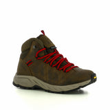 Montana Mid Leer | Donkerbruin/Bordeaux