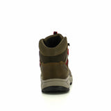 Montana Mid Leer | Donkerbruin/Bordeaux