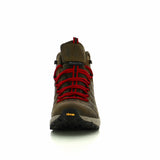 Montana Mid Leer | Donkerbruin/Bordeaux